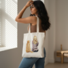 Unisex Premium Canvas Tote Bags [Zipper] for Daily Use